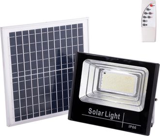 GreenIce Greenice - Proyector Led Solar 150w 6500k Panel: 6v/15w Bater&iacute;a: 3,2v/10000mah Control Remoto [ho-solarfl-150w-01]