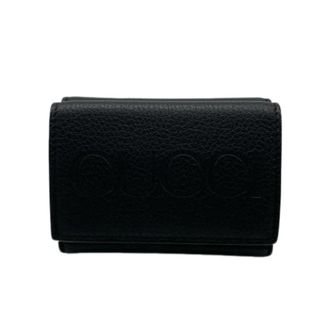 Gucci Pre-owned Tri-fold Portemonnee - Heren - Vintage Accessoires - Zwart - ONE Size - Leer - Vintage
