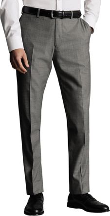 CHARLES TYRWHITT Ultimate Performance Sharkskin Suit Trousers
