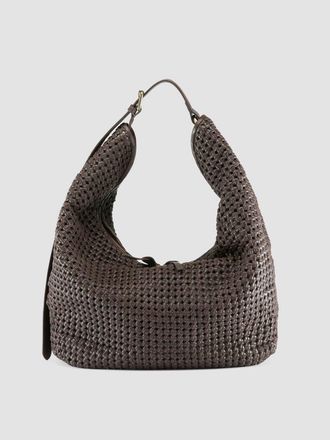 Officine Creative Vicky 002 Hand-Woven Shoulder Bag in Brown at Nordstrom
