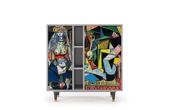 StoryZ Aparador multicolores 3 puertas L 94 cm