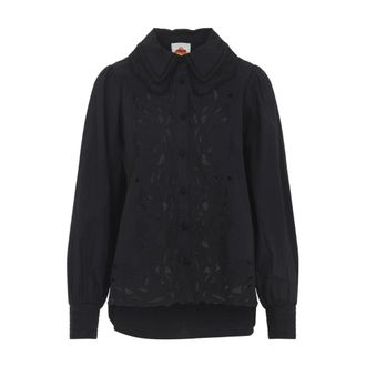 Farm Rio Mujer, Blusas y Camisas, Negro, Talla: XS