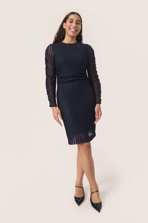 Soaked In Luxury SLSolveig Long Sleeves Slim Fit Dress in Night Sky at Nordstrom, Size X-Small