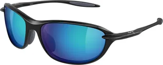 Maui Jim Hookipa Ultra R Blue Hawaii Wrap Unisex Sunglasses B339-02A 62