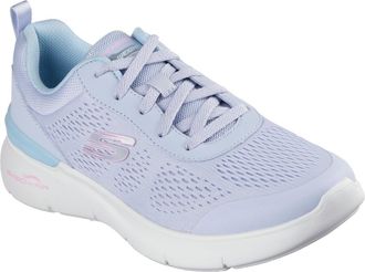 Skechers Sneaker SKECHERS SKECH-AIR DYNAMIGHT 2.0-NEW HEIGHTS, Damen, Gr. 35, blau (hellblau), Lederimitat, Textil, Schuhe Sneaker, Schn&uuml;rschuh, Fitnessschuh, 