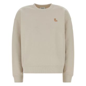 Maison Kitsun&eacute; Sudadera Chillax Fox - Sweatshirts & Hoodies - Mujer - Beige - XS