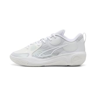 Puma Scarpe da basket MB World.01 unisex, Scarpe, Bianco, 49.5