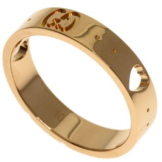 Gucci Pink Gold (18K) Band Ring (Pre-Owned)