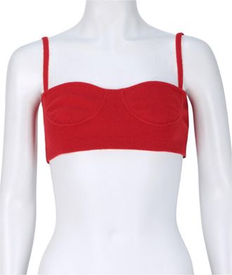 Ferragamo Cashmere Blend Bustier