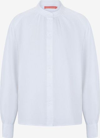 Britt Sisseck Lang&auml;rmelige Bluse aus Baumwolle Silvia