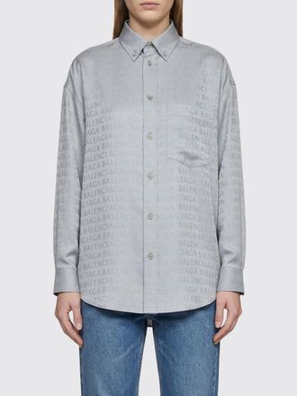 Balenciaga Camicia casual Balenciaga in viscosa con logo