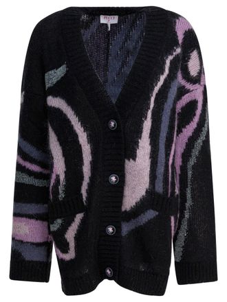 Pucci Marmo Print Cardigan