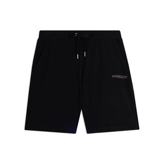 Freddy Pantaloni Corti in Jersey con Coulisse e Logo FREDDY