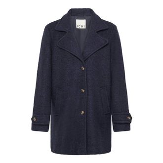 Ichi Giacca Ihstipa JA8 - - Coats - Donna - Blu - M