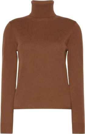 Max Mara Coltrui - Dames - Coltruien - Bruin - S - Wol - Truien & Vesten