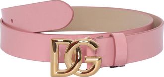 Dolce & Gabbana Belts, female, Pink, Size: XL Cintura Logata