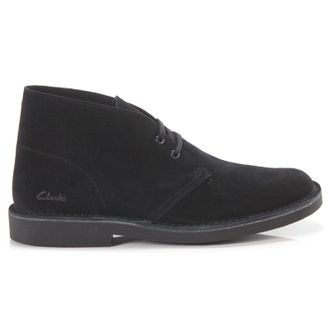 Clarks Desert Boot Evo Suede Mens Lace Up Boots - Black - Size:UK 10.5
