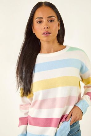 Roman Stripe Knit Jumper