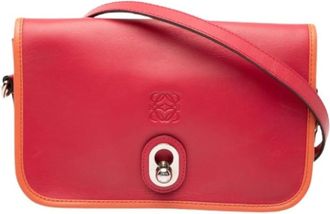 Loewe Pre-owned Cross Body Bags, female, Red, Size: ONE SIZE Pre-owned Crossbody Bag