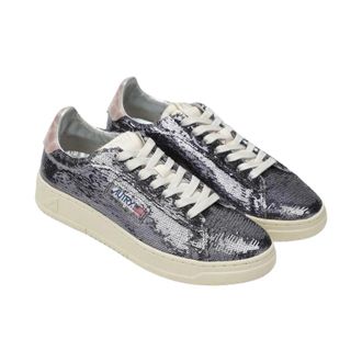 Autry Dallas Low Sparkling - Dames - Sneakers - Zwart - 40 EU - Su&egrave;de - Schoenen