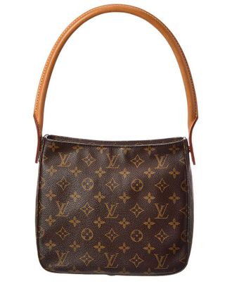 Louis Vuitton Brown Monogram Canvas Looping Mm (Authentic Pre-Loved)