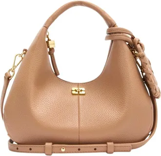 Ganni Mujer, Bolsos, Beige, Talla: ONE Size