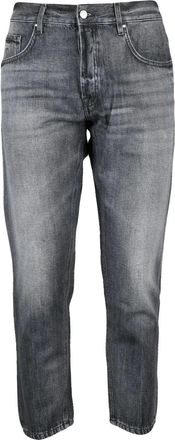 Don the Fuller Grey Cotton Men Jeans