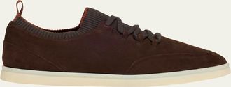 Loro Piana Soho Walk Nubuk Sneakers