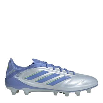 adidas Mens Copa Pure III Lace-Up Low Top Sneakers in Blue/Lem - Size UK 11.5