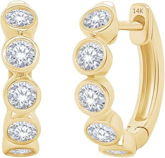 Meira T 14K 0.50 Ct. Tw. Lab-Grown Diamond Earrings