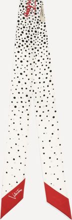 Valentino Garavani Foulard Twill Little Stars Starry in seta Woman UNI