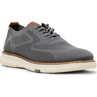 Steve Madden Tazzer Knit Slip-On Oxford in Graphite at Nordstrom Rack, Size 10.5