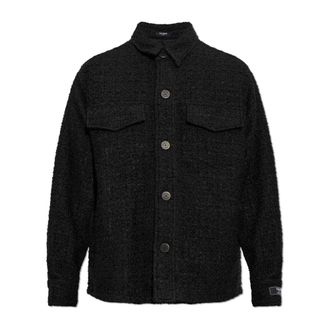 Balmain Giacca in Tweed - - Jackets - Uomo - Nero - M