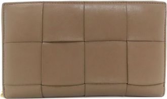 Bottega Veneta Brown Leather Coin Purse/Coin Case (Pre-Owned)