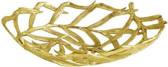 Michael Aram Palm Centerpiece Shallow Bowl
