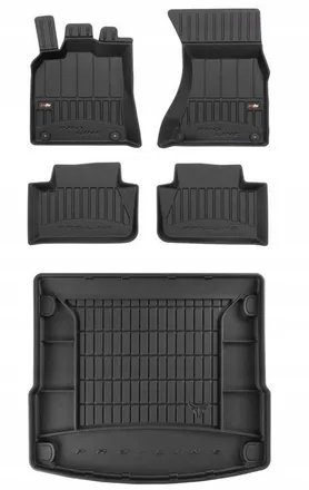 OEM Set Tappetini In Gomma 3d Per Porsche Macan Dal 2013