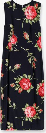 Dolce & Gabbana Vestito in viscosa con stampa iconica - DOLCE & GABBANA - gender_Woman