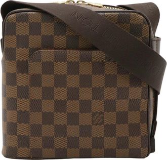 Louis Vuitton Brown Damier Ebene Olaf PM (Authentic Pre-Loved)