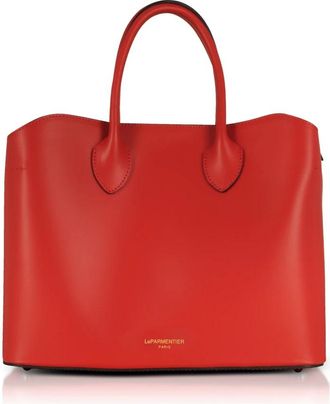 Le Parmentier Handbags - Dames - Handtassen - Rood - ONE Size - Leer - Tassen