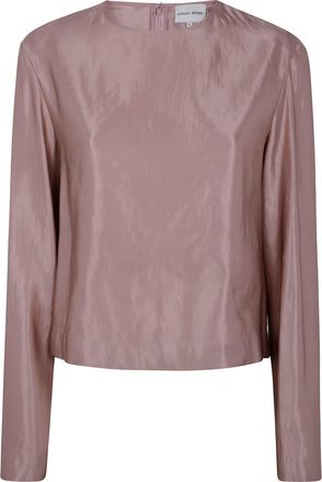 Loulou Studio Nino Round Neck Blouse