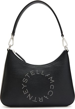 Stella McCartney Stella Mccartney Studded-logo Faux Leather Shoulder bag - Black - One Size