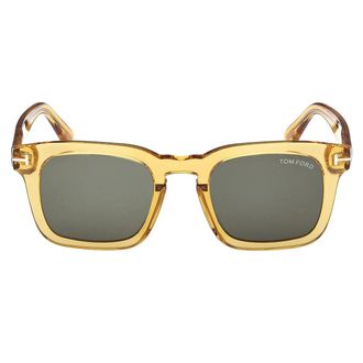Tom Ford Sunglasses Ft0751 39 N Dax Yellow/Green Unisex