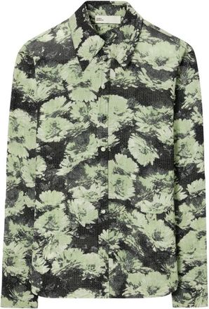 Tory Burch Groen Shirt - Dames - Overhemden - Groen - 2XS - Katoen - Overhemden