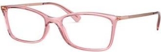 Vogue Eyewear 54mm Rectangle optical glasses in Pink at Nordstrom