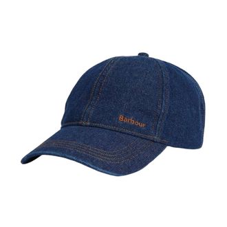 Barbour Grindle Cap - Heren - Petten - Blauw - ONE Size - Katoen - Accessoires