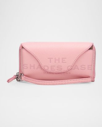 Marc Jacobs Pebble Leather Sunglasses Case