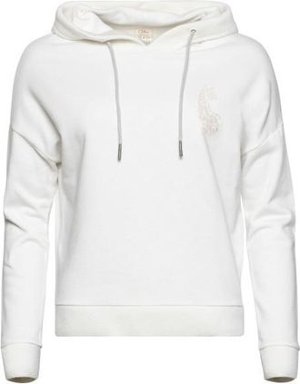 Chillaz Stelvio Alpaca Floral Hoodie f&uuml;r Damen | wei&szlig;