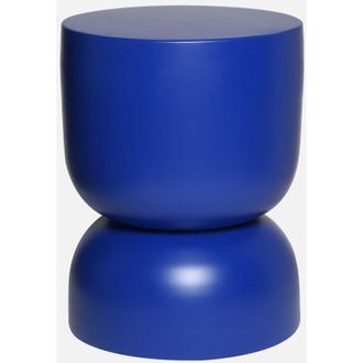 Sweeek Mesa auxiliar, rincón de sofá, Mesita metal Ø32 x H42cm