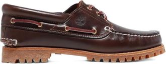 Timberland Klassieke 3-Eye Lug Moc Toe Bootshoe - Dames - Bootschoenen - Bruin - 36 EU - Leer - Schoenen