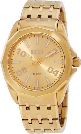 Diesel Stinger Quartz Gold Dial Mens Watch DZ2239